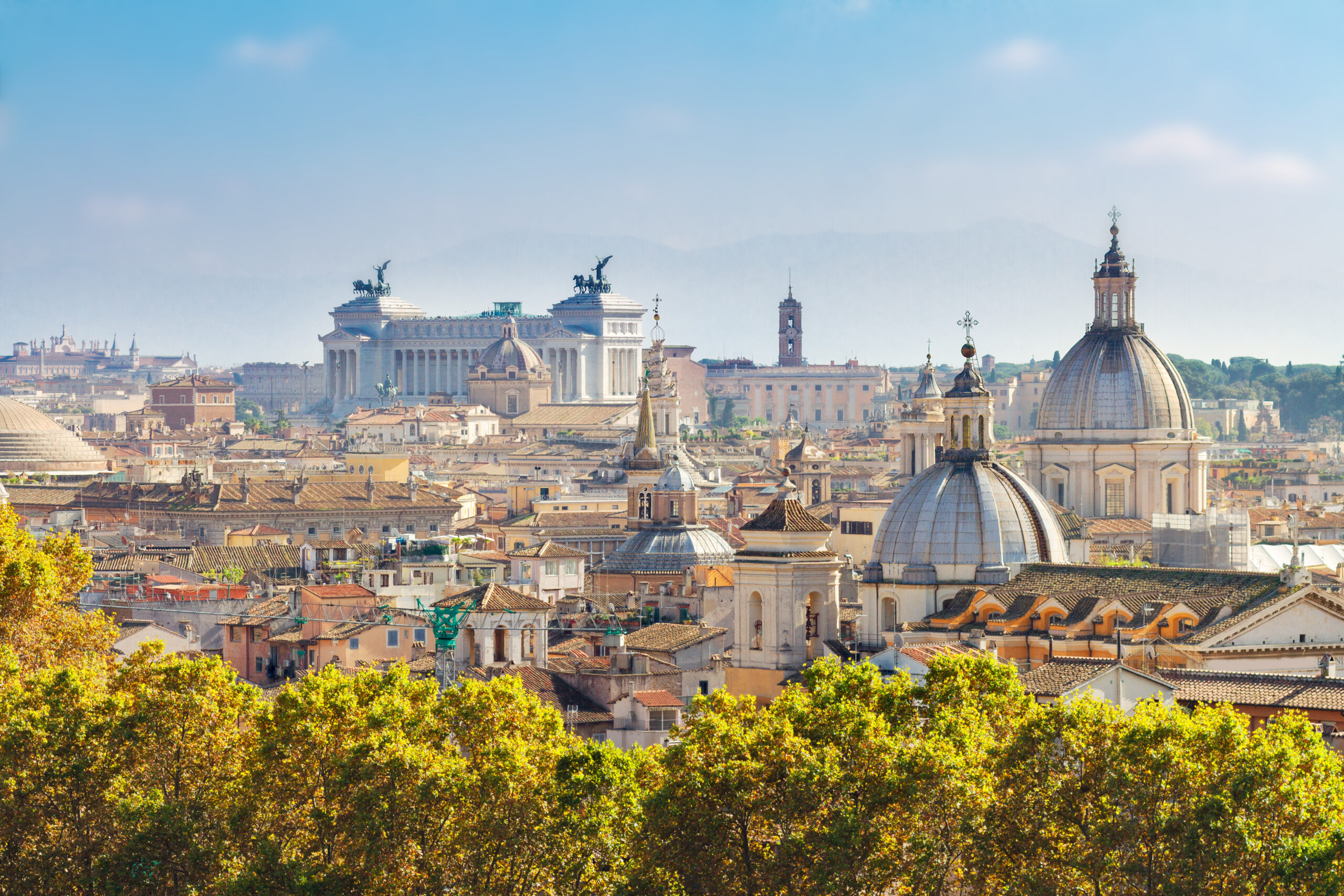 Pèlerinage en famille grands-parents et petits-enfants à Rome